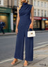 2024 New Sleeveless Swing Collar Jumpsuit